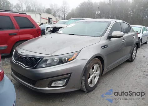 2015 Kia Optima Lx из США, поврежденный, VIN 5XXGM4A7XFG473837